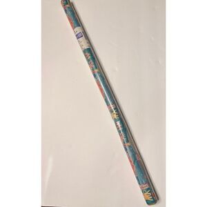 Hallmark Vintage Gift Wrap “A Baby is a Blessing” Noah’s Ark New Sealed